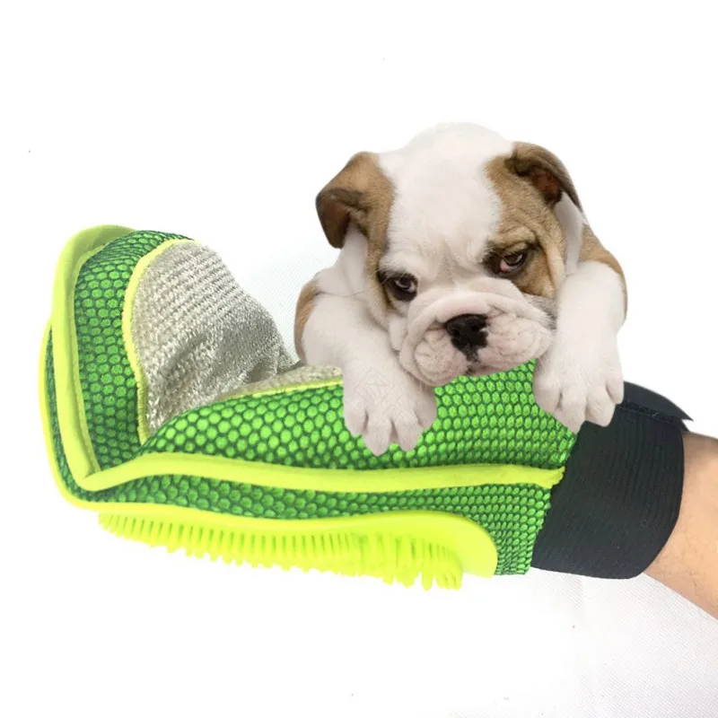 Pet Double Sided Glove Silicone dog cat Grooming Brush Soft Comb for Cleaning Removing Loose Hair pet bathing Cleaning glove
Pet Double Sided Glove Silicone dog cat Grooming Brush Soft Comb for Cleaning Removing Loose Hair pet bathing Cleaning glove
