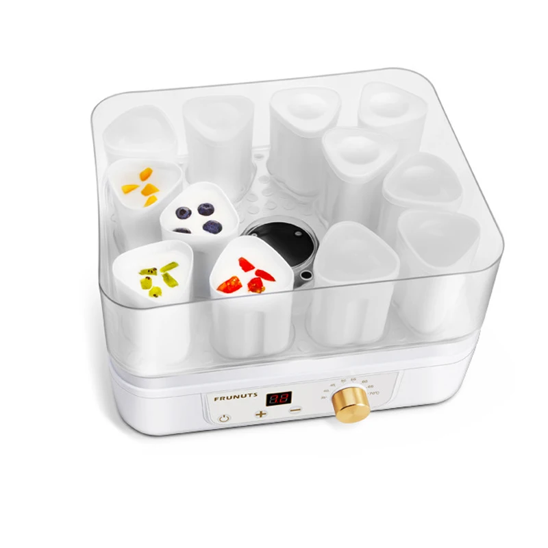 175ml*12 cup yogurt machine Multi-function timing yogurt maker electric yogurt making fruit drying dual use machine 220V 250W
175ml*12 cup yogurt machine Multi-function timing yogurt maker electric yogurt making fruit drying dual use machine 220V 250W