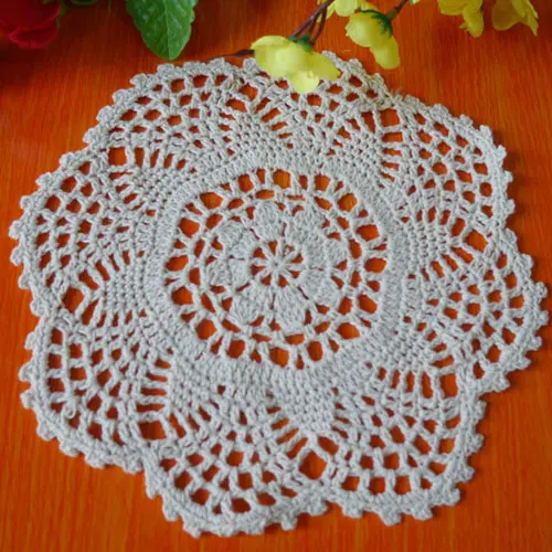 Handmade hook flowers Cotton Lace pads Many Uses / hollow Round decorative mat coasters / Vintage Europen style / Diameter 20CM
Handmade hook flowers Cotton Lace pads Many Uses / hollow Round decorative mat coasters / Vintage Europen style / Diameter 20CM