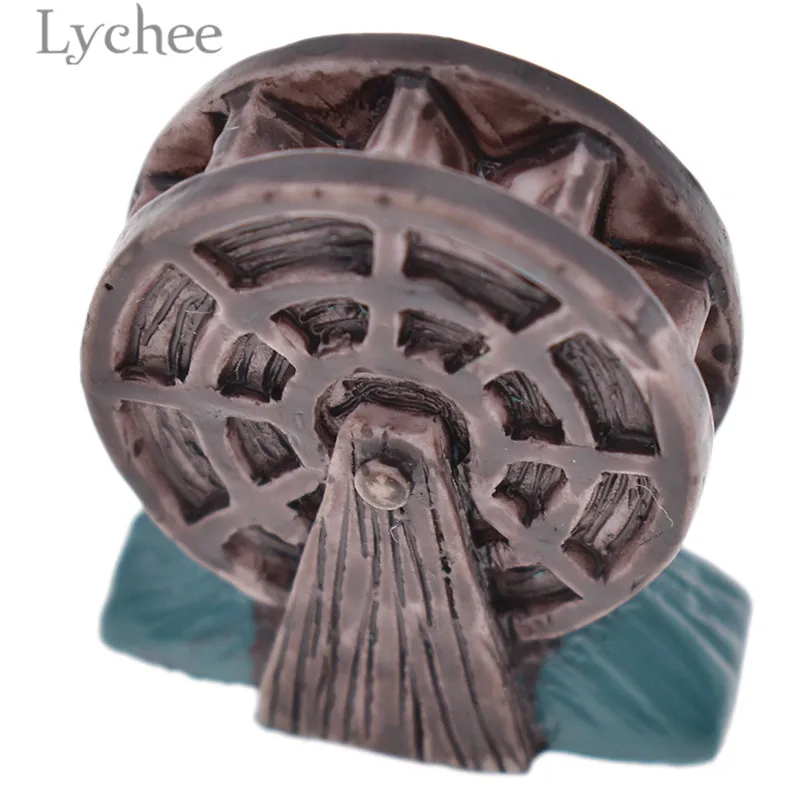 Lychee Zen Garden Resin Waterwheel Mini Crafts Figurines Miniatures Sand Tray Ornaments Home Decoration
Lychee Zen Garden Resin Waterwheel Mini Crafts Figurines Miniatures Sand Tray Ornaments Home Decoration