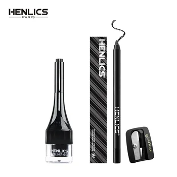 HENLICS Eye Makeup Set Eyeliner Gel +Smooth Waterproof Cosmetic Beauty Makeup Eyeliner Pencil Black Long Lasting Eyeliner Pencil
HENLICS Eye Makeup Set Eyeliner Gel +Smooth Waterproof Cosmetic Beauty Makeup Eyeliner Pencil Black Long Lasting Eyeliner Pencil