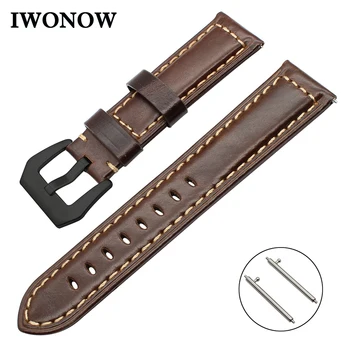Italy Genuine Oil Leather Watchband for Pebble Time / Steel Samsung Gear 2 Neo Live Vector Quick Release Watch Band Wrist Strap
Italy Genuine Oil Leather Watchband for Pebble Time / Steel Samsung Gear 2 Neo Live Vector Quick Release Watch Band Wrist Strap