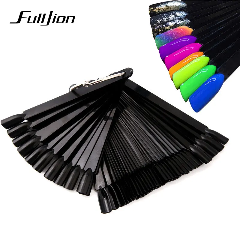 Fulljion 50pcs False Nail Fan-shaped Color Card With Steel Ring Nail Art Tips Nail Polish Display Board Template Display Tools
Fulljion 50pcs False Nail Fan-shaped Color Card With Steel Ring Nail Art Tips Nail Polish Display Board Template Display Tools