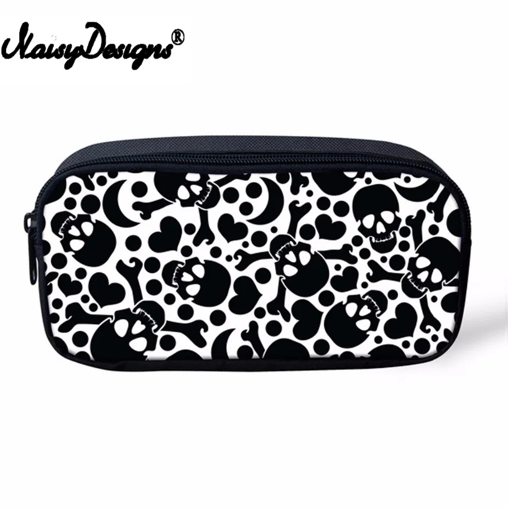 Cartoon Skull School Pencil Bags Girls Cosmetic Case For Women Kawaii Kids Pencil Box Pouch Travel Women Makeup Bags
Cartoon Skull School Pencil Bags Girls Cosmetic Case For Women Kawaii Kids Pencil Box Pouch Travel Women Makeup Bags
