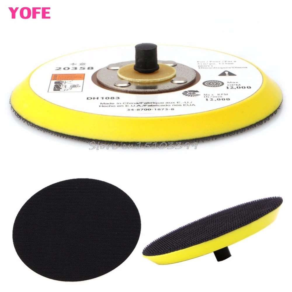 Polishing Sander Backer Plate Napping Hook Loop Sanding Disc Pad 5" 125MM G08 Whosale&DropShip
Polishing Sander Backer Plate Napping Hook Loop Sanding Disc Pad 5" 125MM G08 Whosale&DropShip