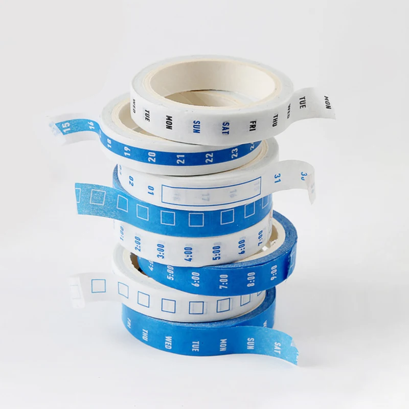 4 Pcs/set Date Month Week Grid Time Planner Decorative Washi Tape DIY Daily Scrapbooking Masking Tape Stationery School Supplies
4 Pcs/set Date Month Week Grid Time Planner Decorative Washi Tape DIY Daily Scrapbooking Masking Tape Stationery School Supplies