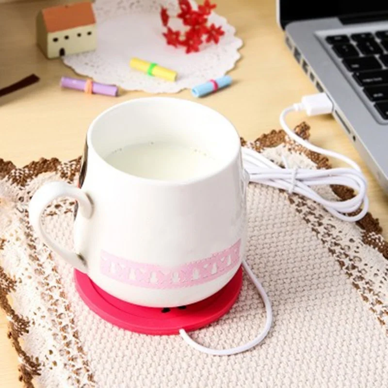 Cute Cable Cup Pad Tea Pad Warm Warmer X Insulation Cup Coaster USB Device Silicone X Heating Heating Cartoon Electric Coffee
Cute Cable Cup Pad Tea Pad Warm Warmer X Insulation Cup Coaster USB Device Silicone X Heating Heating Cartoon Electric Coffee