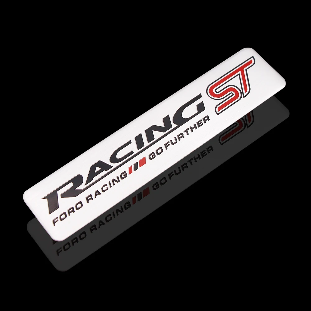 Car Styling 3D Metal aluminum alloy sticker RACING ST Sticker Emblem Decal car decoration for Ford focus 2 focus 3 ranger fiesta
Car Styling 3D Metal aluminum alloy sticker RACING ST Sticker Emblem Decal car decoration for Ford focus 2 focus 3 ranger fiesta