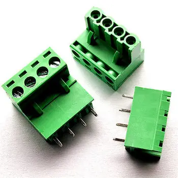 20 Pcs 5.08mm Pitch Right Angle 4 pin 4 way Screw Terminal Block Plug connector
20 Pcs 5.08mm Pitch Right Angle 4 pin 4 way Screw Terminal Block Plug connector
