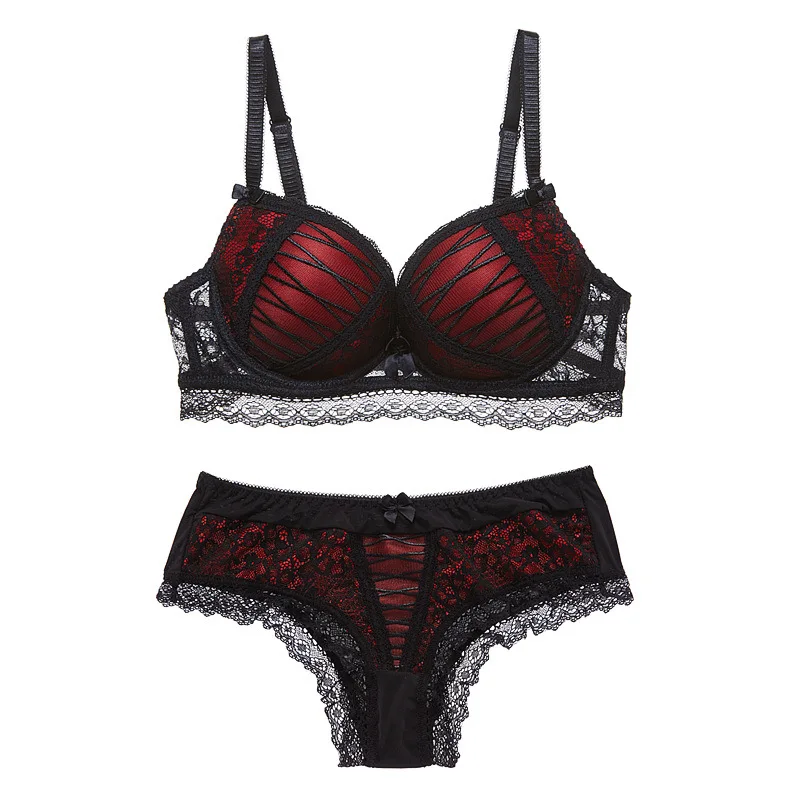 Sexy lace embroidered set lenceria mujer underwire push up lace bra set comfortable breathable underwear classic lingerie women
Sexy lace embroidered set lenceria mujer underwire push up lace bra set comfortable breathable underwear classic lingerie women