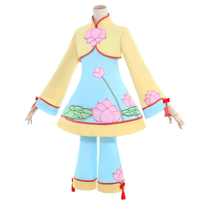 New Cardcaptor Sakura Kinomoto Sakura Cosplay Costume Chinese Style Embroidery Lotus Dress Halloween Adult Costumes for Women
New Cardcaptor Sakura Kinomoto Sakura Cosplay Costume Chinese Style Embroidery Lotus Dress Halloween Adult Costumes for Women