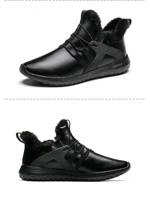 ONEMIX Men Winter Running Shoes Keep Warm Boots Waterproof Leather Sneakers Outdoor Slip On Walking Shoes Adult Ankle Snow Boots tanie i dobre opinie CN(Origin) LIFESTYLE Stability Outdoor Lawn Advanced Breathable Height Increasing Massage Medium(B M) 1328C Slip-On Marathon( 40km) ONEMIX Men Winter Running Shoes Keep Warm Boots Waterproof Leather Sneakers Outdoor Slip On Walking Shoes Adult Ankle Snow Boots tanie i dobre opinie CN(Origin) LIFESTYLE Stability Outdoor Lawn Advanced Breathable Height Increasing Massage Medium(B M) 1328C Slip-On Marathon( 40km)