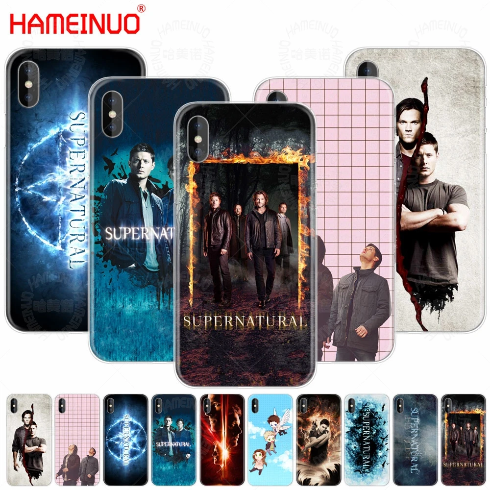 HAMEINUO Supernatural Jensen Ackles Jared Padalecki cell phone Cover case for iphone X 8 7 6 4 4s 5 5s SE 5c 6s plus
HAMEINUO Supernatural Jensen Ackles Jared Padalecki cell phone Cover case for iphone X 8 7 6 4 4s 5 5s SE 5c 6s plus