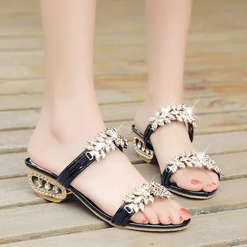European American Explosions Women‘s Summer Square Head Rhinestone Transparent Fashion Thick Slipper Sandals 25 Drop shipping
European American Explosions Women‘s Summer Square Head Rhinestone Transparent Fashion Thick Slipper Sandals 25 Drop shipping