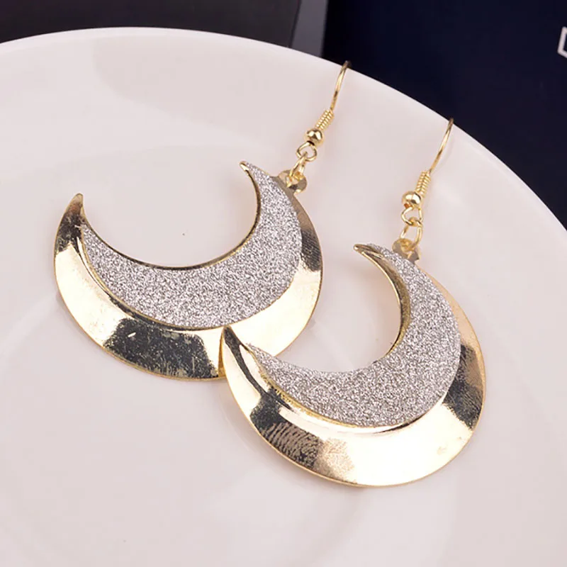 Hot Sale Romantic Jewelry Big Earrings for Women Wedding Elegant Cubic Zirconia Heavy Metal Moon Drop Earrings Dropshiping
Hot Sale Romantic Jewelry Big Earrings for Women Wedding Elegant Cubic Zirconia Heavy Metal Moon Drop Earrings Dropshiping