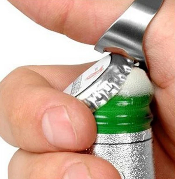 Stainless Steel Ring Titanium Men Finger Rings Bottle Openers For Opening Beer Creative 20MM Ring Shape Bottle Opener Bar Tools
Stainless Steel Ring Titanium Men Finger Rings Bottle Openers For Opening Beer Creative 20MM Ring Shape Bottle Opener Bar Tools