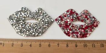10pcs Sequin besded Lips patch applique for clothing vintage sewing Hot drilling rhinestones patch fashion bags decoration patch
10pcs Sequin besded Lips patch applique for clothing vintage sewing Hot drilling rhinestones patch fashion bags decoration patch