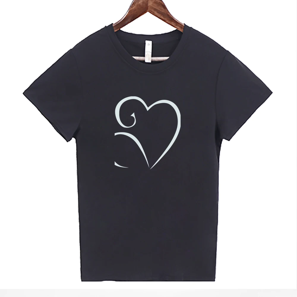 Love Heart Graphic Women's t-shirt Harajuku Fashion Women Funny Casual Cute Girl's Tshirts Camiseta Mujer 2019 Women Cothes
Love Heart Graphic Women's t-shirt Harajuku Fashion Women Funny Casual Cute Girl's Tshirts Camiseta Mujer 2019 Women Cothes