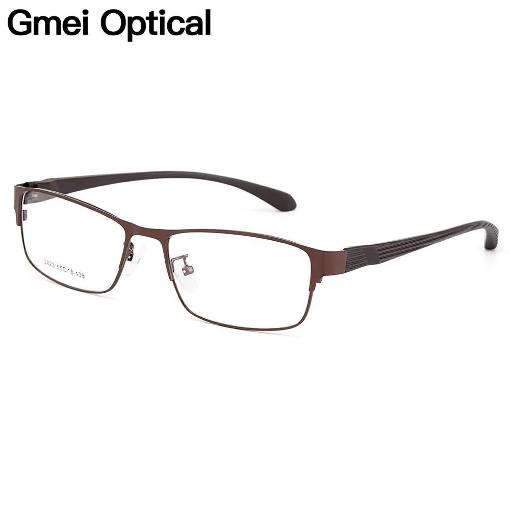 Gmei Optical Men Titanium Alloy Eyeglasses Frame for Men Eyewear Flexible Temples Legs IP Electroplating Alloy Spectacles Y2423
Gmei Optical Men Titanium Alloy Eyeglasses Frame for Men Eyewear Flexible Temples Legs IP Electroplating Alloy Spectacles Y2423