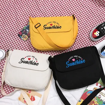2019 Summer New Fashion Women Letters Printing Canvas Bags Handbags Female Casual Basic Cover Shoulder Bags Messenger Bags
2019 Summer New Fashion Women Letters Printing Canvas Bags Handbags Female Casual Basic Cover Shoulder Bags Messenger Bags