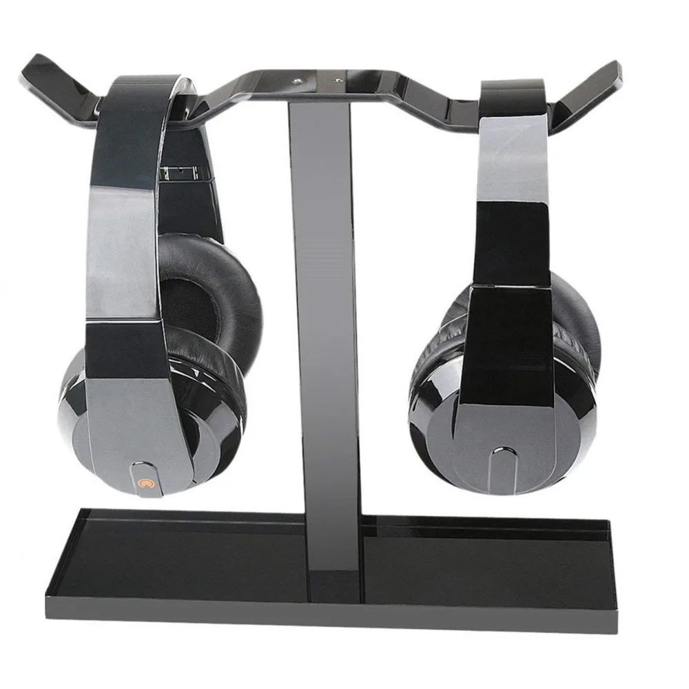 Headphone Display Stand Headset Holder Earphone Bracket Earbud Hanger Rack Cradle Hold Two Acrylic Headphone Display Stand
Headphone Display Stand Headset Holder Earphone Bracket Earbud Hanger Rack Cradle Hold Two Acrylic Headphone Display Stand