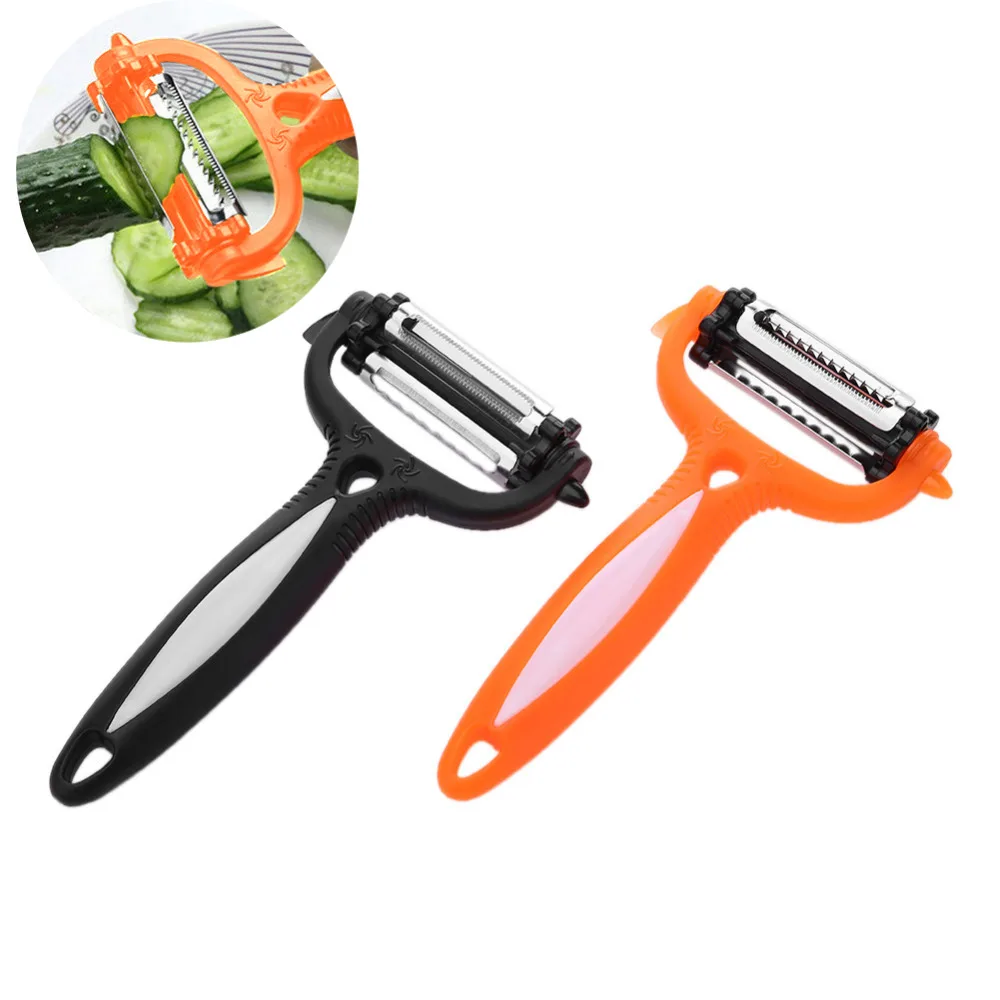 1Pc 360 Degree Rotary Turnip Cutter Slicer Vegetable Fruit Potato Carrot Peeler Grater Melon Multifunctional Kitchen Gadget Tool
1Pc 360 Degree Rotary Turnip Cutter Slicer Vegetable Fruit Potato Carrot Peeler Grater Melon Multifunctional Kitchen Gadget Tool