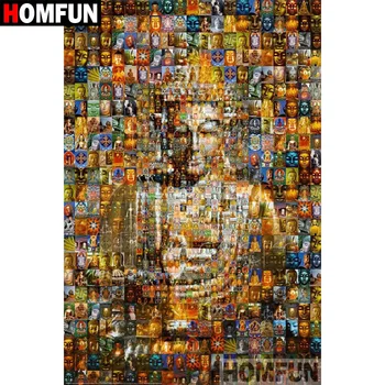 HOMFUN 5D DIY Diamond Painting Full Square/Round Drill "Religious Buddha" Embroidery Cross Stitch gift Home Decor Gift A09406
HOMFUN 5D DIY Diamond Painting Full Square/Round Drill "Religious Buddha" Embroidery Cross Stitch gift Home Decor Gift A09406