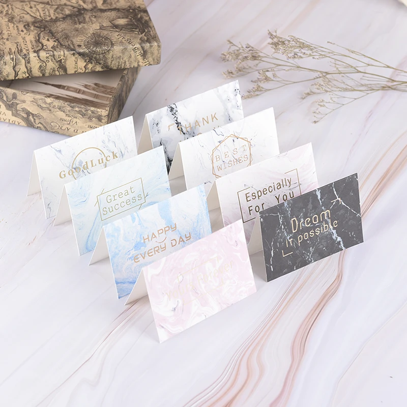Simple Creative Greeting Card Message Card Birthday Wishes Christmas Card Mini Marbled Gold Mini Stamping Card 5pcs
Simple Creative Greeting Card Message Card Birthday Wishes Christmas Card Mini Marbled Gold Mini Stamping Card 5pcs