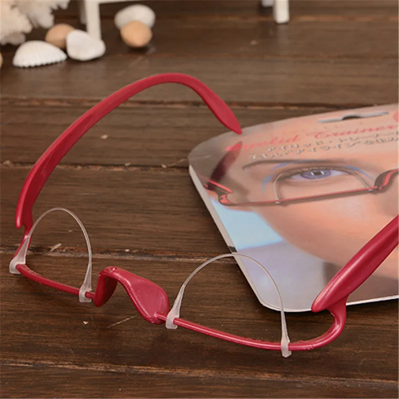 Luckyfine Pink Double Eyelid Trainer Double Fold Eye Lid Training Exercise Glasses Makeup Tool Charming Eyes Gift
Luckyfine Pink Double Eyelid Trainer Double Fold Eye Lid Training Exercise Glasses Makeup Tool Charming Eyes Gift
