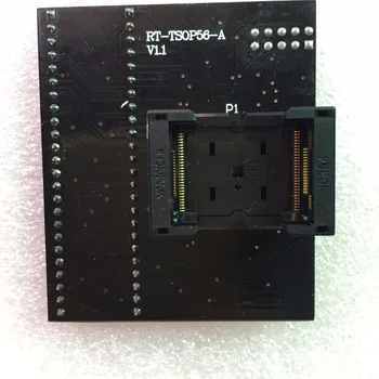 RT-BGA64-01 V2.0 EMMC NW267 BGA64 socket Adapter pitch 1.0MM 11X13 limiter framer For RT809H Programmer
RT-BGA64-01 V2.0 EMMC NW267 BGA64 socket Adapter pitch 1.0MM 11X13 limiter framer For RT809H Programmer