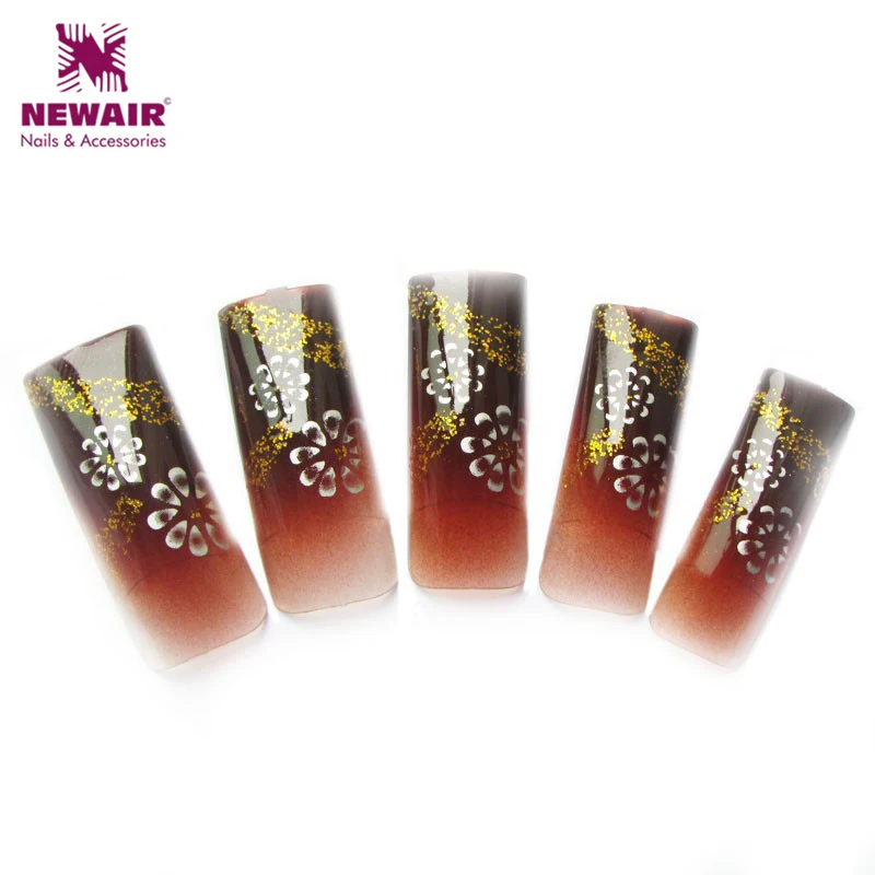 New Arrival 70pcs False Nail Art Tips Classic Flowers Pattern With Glitter French Airbrush Nail Tips Long Flase Nails Pre-design
New Arrival 70pcs False Nail Art Tips Classic Flowers Pattern With Glitter French Airbrush Nail Tips Long Flase Nails Pre-design