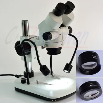 Free Shipping FYSCOPE 3.5X-90X Binocular Stereo Zoom Microscope Table Stand with Built In Dual Gooseneck Illuminator
Free Shipping FYSCOPE 3.5X-90X Binocular Stereo Zoom Microscope Table Stand with Built In Dual Gooseneck Illuminator