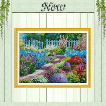 Colorful rural view garden Scenery Pattern printed on canvas DMC 14CT 11CT Joy Sunday Cross Stitch Needlework kit Embroidery Set
Colorful rural view garden Scenery Pattern printed on canvas DMC 14CT 11CT Joy Sunday Cross Stitch Needlework kit Embroidery Set