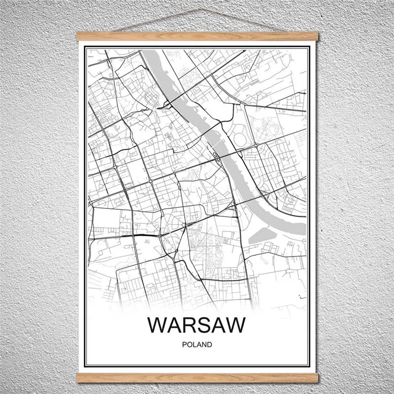 Customized Pattern WARSAW Modern poster World City map Canvas Abstract print picture Oil Painting Cafe Bar With Frame Decor
Customized Pattern WARSAW Modern poster World City map Canvas Abstract print picture Oil Painting Cafe Bar With Frame Decor