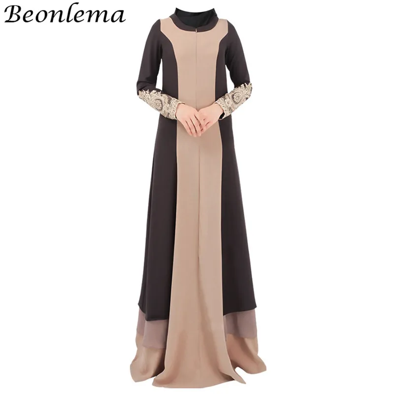 Beonlema Muslim Dress Kaftan Abaya Embroidery Sleeves Islamic Women Dresses Femme Elegant Robe Islam In Malaysia Eid Clothes
Beonlema Muslim Dress Kaftan Abaya Embroidery Sleeves Islamic Women Dresses Femme Elegant Robe Islam In Malaysia Eid Clothes