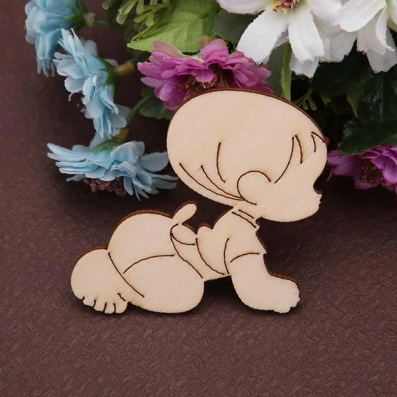 20pcs/set Laser Cut Cute wood Baby Shape Chips Decorative Embellishments Craft for Party Wedding Decorations
20pcs/set Laser Cut Cute wood Baby Shape Chips Decorative Embellishments Craft for Party Wedding Decorations