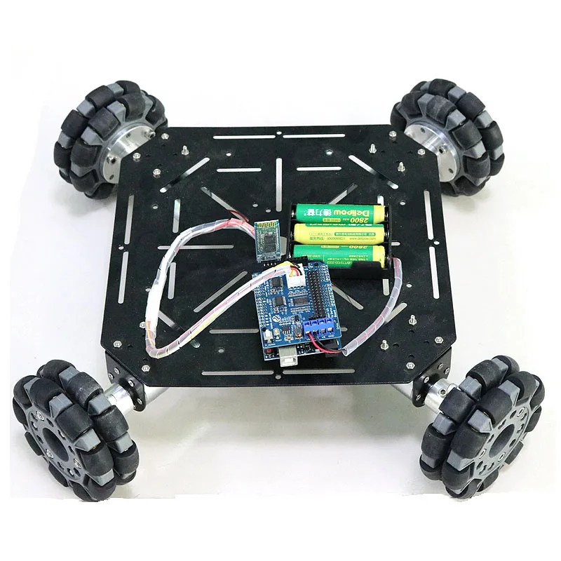 Wireless Remote Control 4wd Omni Directional Wheel Smart Car Chassis with WiFi Handle Bluetooth for Robot Graduation Design DIY
Wireless Remote Control 4wd Omni Directional Wheel Smart Car Chassis with WiFi Handle Bluetooth for Robot Graduation Design DIY