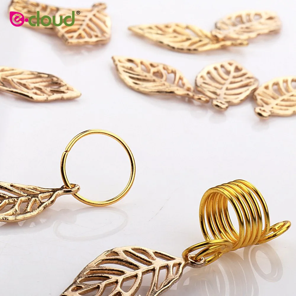 100pcs/bag golden leaves Hair Braid Rings Accessories Clips for Women and Girls Dreadlocks Beads Set Color Gold and Sliver
100pcs/bag golden leaves Hair Braid Rings Accessories Clips for Women and Girls Dreadlocks Beads Set Color Gold and Sliver