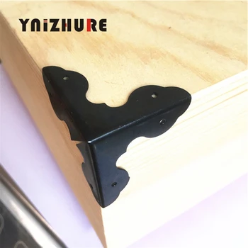 YNIZHURE 10PCS 33MM Black corners Decorative metal box corner protection Jewelry Wine Gift Box Wooden Case Corner Protector
YNIZHURE 10PCS 33MM Black corners Decorative metal box corner protection Jewelry Wine Gift Box Wooden Case Corner Protector