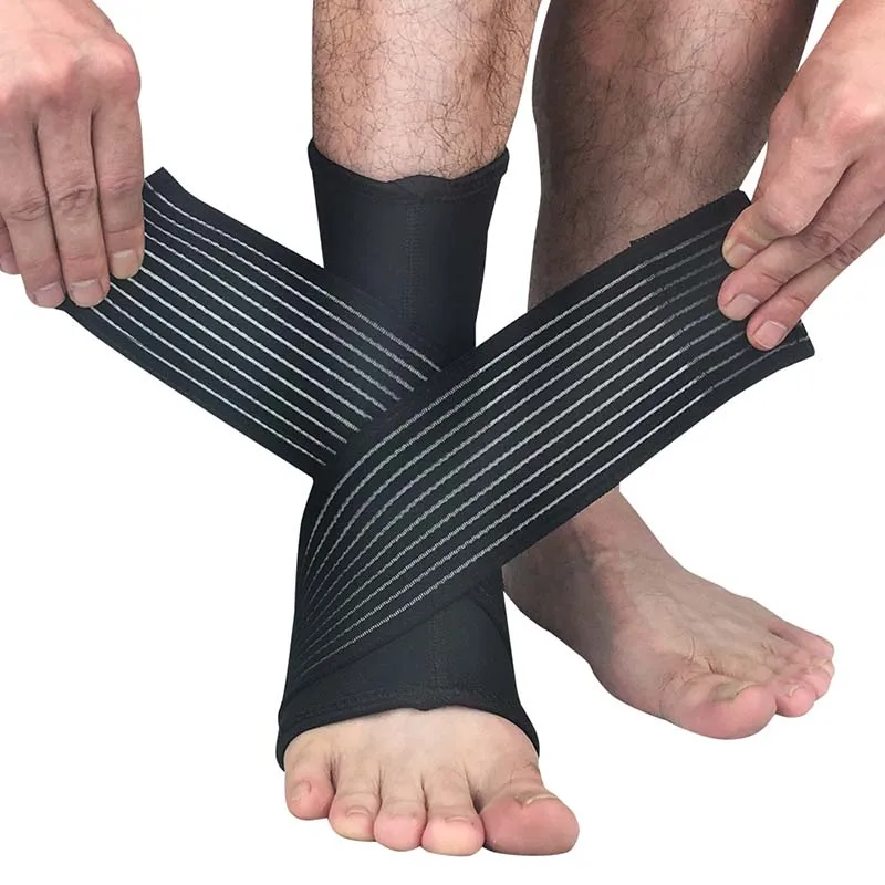 VEQKING 1Pcs Elastic Adujustable Bandage Ankle Support Sport Brace Band Prevent Sprain Football Match Protection Ankle Guard
VEQKING 1Pcs Elastic Adujustable Bandage Ankle Support Sport Brace Band Prevent Sprain Football Match Protection Ankle Guard