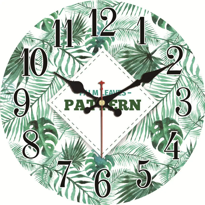 Vintage Green Leaf Design Clock Silent Home Office Cafe Study Balcony Decor Home Saat Shabby Chic Large Art Wall Clocks
Vintage Green Leaf Design Clock Silent Home Office Cafe Study Balcony Decor Home Saat Shabby Chic Large Art Wall Clocks