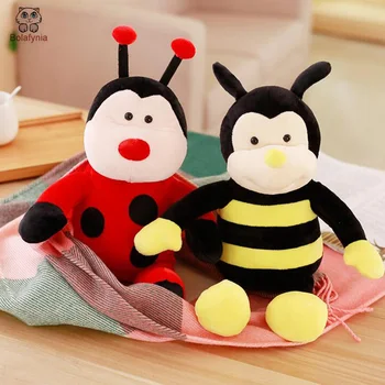 BOLAFYNIA Cartoon cute sitting bee beetle doll Children plush stuffed toy baby kids toy for Christmas birthday gift
BOLAFYNIA Cartoon cute sitting bee beetle doll Children plush stuffed toy baby kids toy for Christmas birthday gift