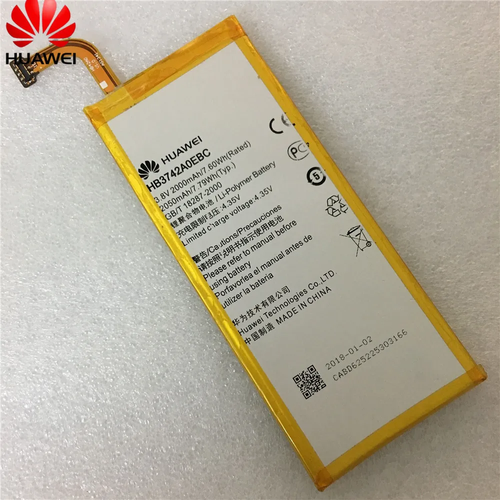 100% Original Backup 2000mAh HB3742A0EBC Battery For Huawei Ascend P6 Smart HB3742A0EBC Mobile Phone + + Tracking Number
100% Original Backup 2000mAh HB3742A0EBC Battery For Huawei Ascend P6 Smart HB3742A0EBC Mobile Phone + + Tracking Number