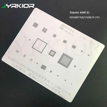 Jyrkior For Xiaomi 4 0.12MM Multi-Function MSM8974 8274 8674 CPU BGA Reballing Stencil Plant Tin Steel
Jyrkior For Xiaomi 4 0.12MM Multi-Function MSM8974 8274 8674 CPU BGA Reballing Stencil Plant Tin Steel