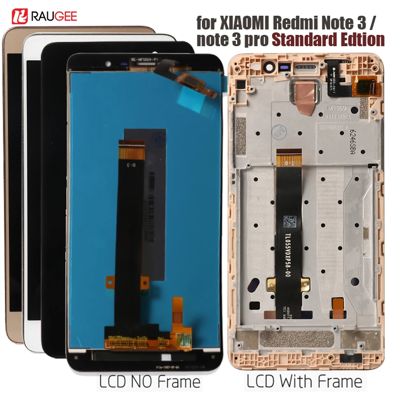 LCD Screen +Touch Display with frame for Xiaomi Redmi Note 3 Pro Soft-key Backlight for Xiaomi Redmi Note 3 LCD Standard Edition
LCD Screen +Touch Display with frame for Xiaomi Redmi Note 3 Pro Soft-key Backlight for Xiaomi Redmi Note 3 LCD Standard Edition