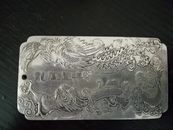 Exquisite Old " Chinese Zodiac - Snake" Tibetan Silver Amulet Auspicious Plate 135g
Exquisite Old " Chinese Zodiac - Snake" Tibetan Silver Amulet Auspicious Plate 135g