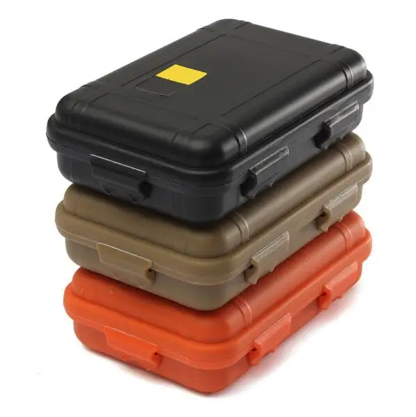 Outdoor Shockproof Waterproof Airtight Survival Storage Case Container Carry Box Small Size
Outdoor Shockproof Waterproof Airtight Survival Storage Case Container Carry Box Small Size
