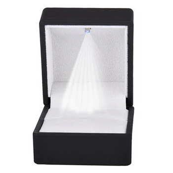Rings Display Box Storage Soft Velvet Tray Case Holder Stand Display Storage Box Show Jewelry Organiser LED Light Ring Box
Rings Display Box Storage Soft Velvet Tray Case Holder Stand Display Storage Box Show Jewelry Organiser LED Light Ring Box