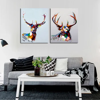 Modern Art Pure Hand-painted Bedroom Oil Painting Decorative Pictures the Living Room Entrance Mural Genuine Animal Deer
Modern Art Pure Hand-painted Bedroom Oil Painting Decorative Pictures the Living Room Entrance Mural Genuine Animal Deer