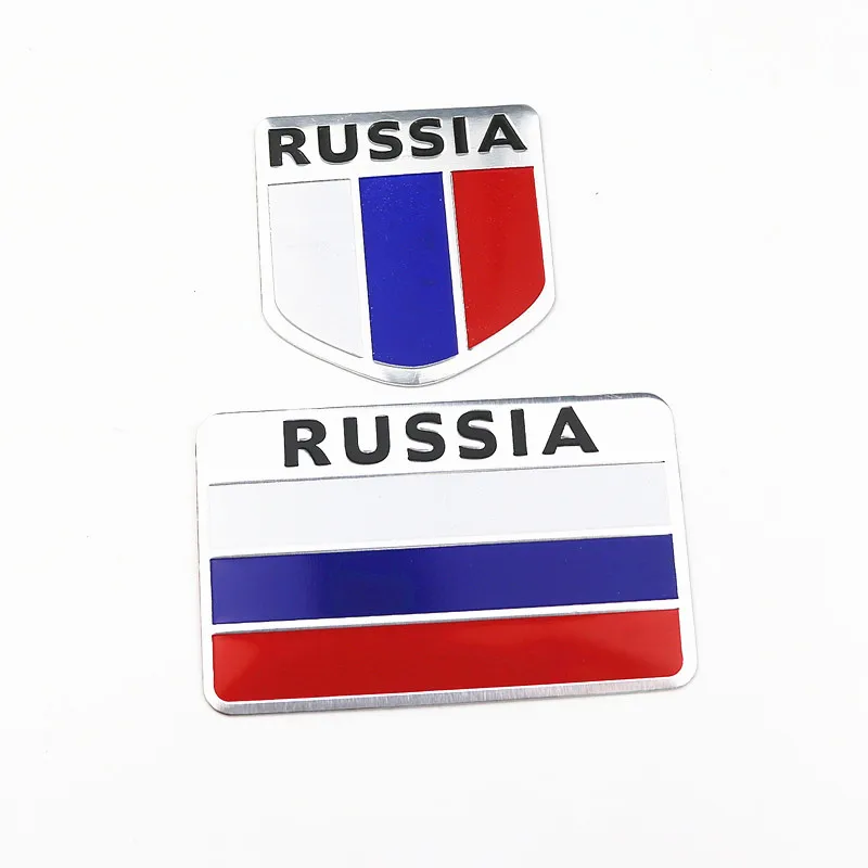 3D Aluminum Russia Flag car Badge Emblem sticker accessories stickers For Lada Renault VW chevrolet Kia Car Styling
3D Aluminum Russia Flag car Badge Emblem sticker accessories stickers For Lada Renault VW chevrolet Kia Car Styling
